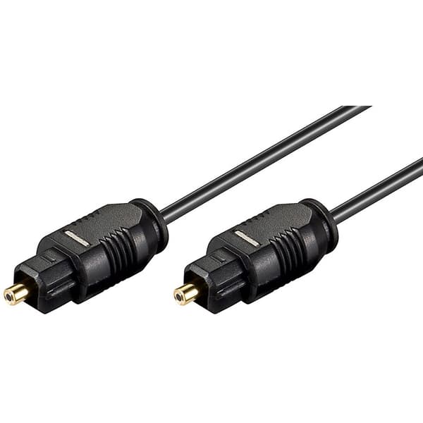 Digital fiber optics, 2m, Toslink-Toslink
