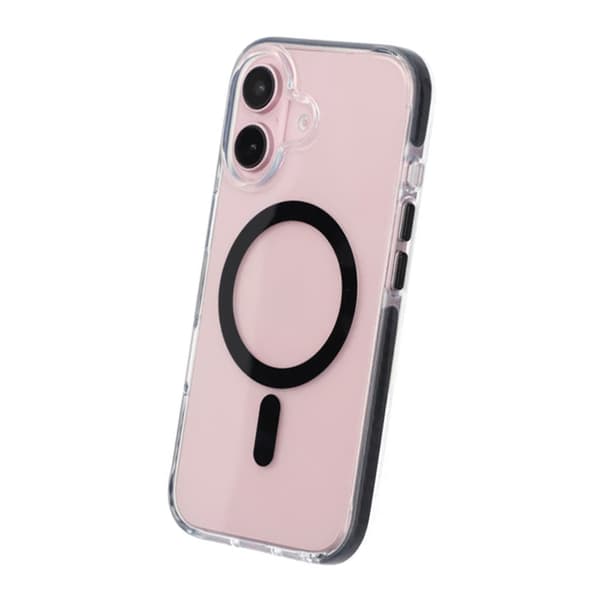 iPhone 16 Plus Mobile Case Magnet Double Protection - Black