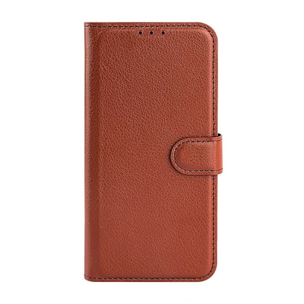 Motorola Moto G84 5G Plånboksfodral med Stativ - Brun