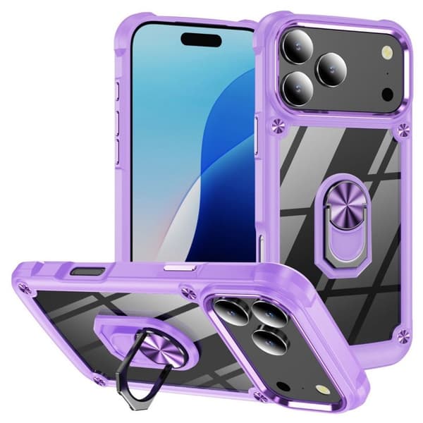 iPhone 18 Pro/17 Pro Case with Kickstand - Purple