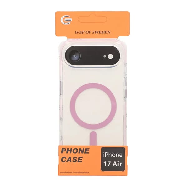Mobile Case Magnet Double Protection for iPhone 17 Air - Pink