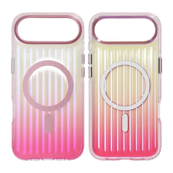 Mobile Case Corrugated MagSafe for iPhone Air - Pink