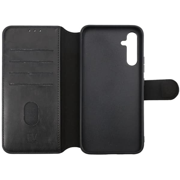 Samsung Galaxy A14 4G/5G Plånboksfodral Magnet Rvelon - Svart