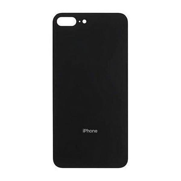 iPhone 8 Plus Back Glass with Adhesive Tape - Black