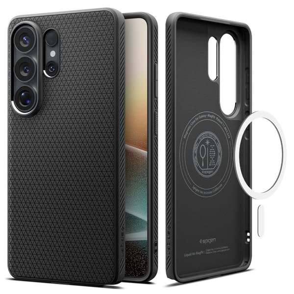 Spigen Liquid Air MagSafe Case for Samsung Galaxy S26 Ultra - Black