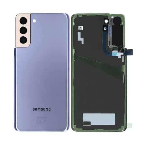 Samsung Galaxy S21 Plus 5G Baksida Med Tejp - Phantom Violet Svart