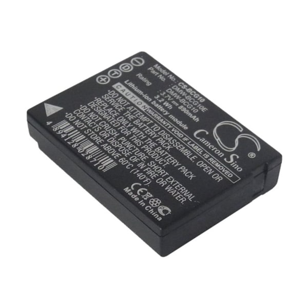 Battery for DMW-BCG10(E) replacement battery