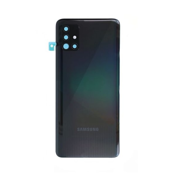 Samsung Galaxy A51 Baksida med tejp - Svart