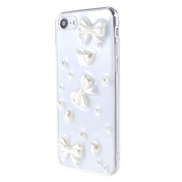 Pearls Decoration iPhone 7/8/SE 2020/SE 2022 Case - Transparent