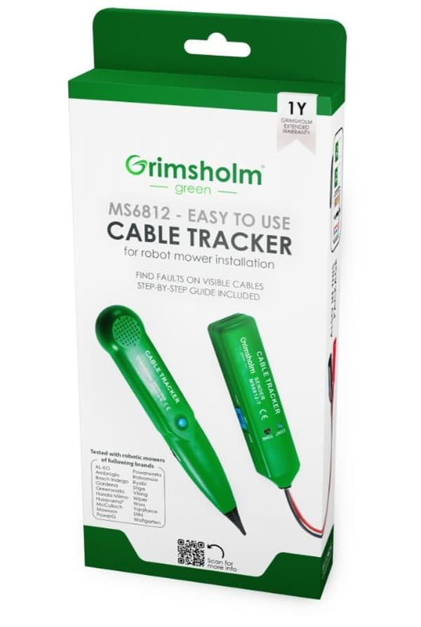 Signal cable locator for the robotic lawnmower