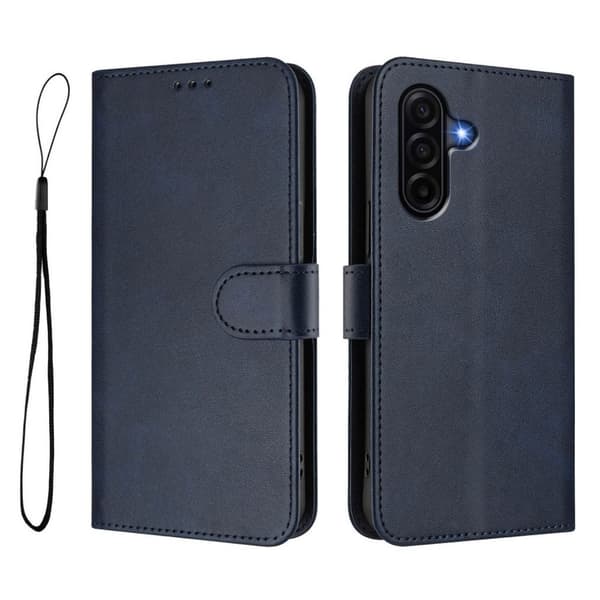 Samsung Galaxy A57 5G Wallet Cover RFID Blocking Stand - Blue