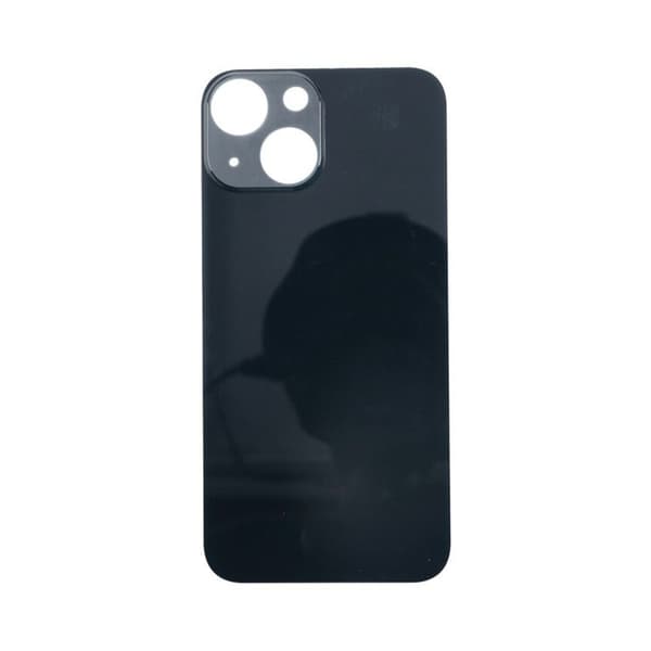 iPhone 13 Mini Baksida Glas med tejp - Svart Svart