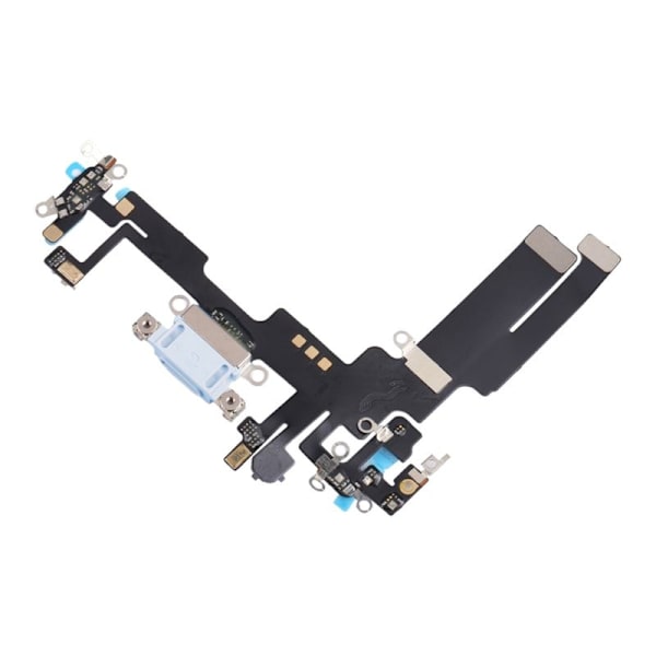 iPhone 14 Laddkontakt med Flexkabel Original - Blå
