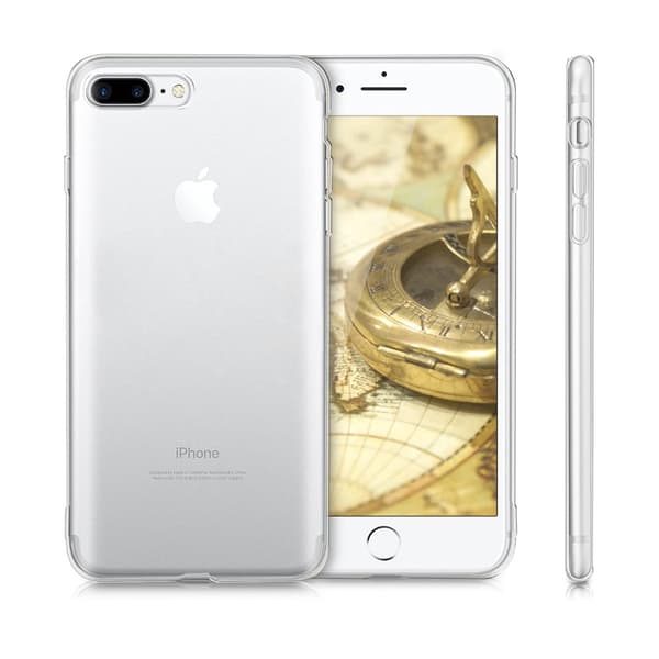 TPU mobile phone case for iPhone 7 and 8 Plus - Transparent