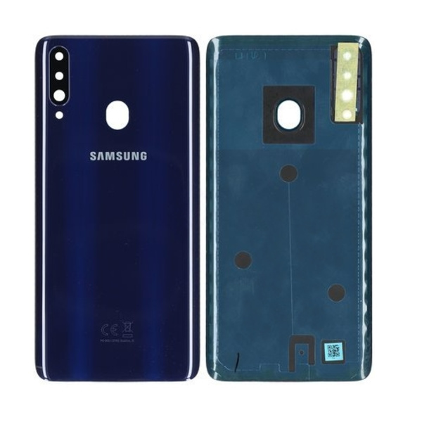 Samsung Galaxy A20s Back Cover - Blue