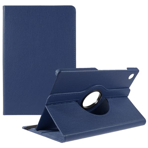 Samsung Galaxy Tab A11 Plus Case 360° Rotation - Dark Blue
