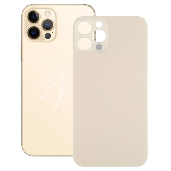 iPhone 12 Pro Back Cover (No Logo) - Gold