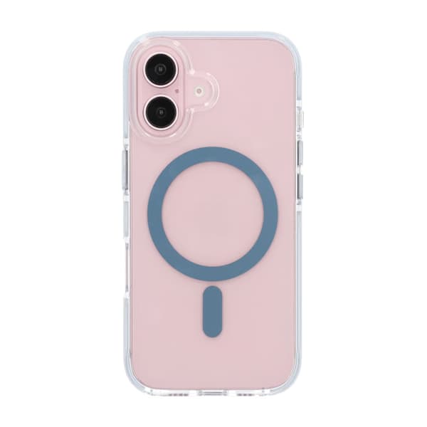 iPhone 16 Plus Mobile Case Magnet Double Protection - Blue