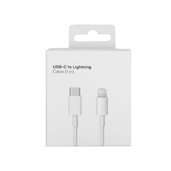 USB-C till Lightning Vit - 1m