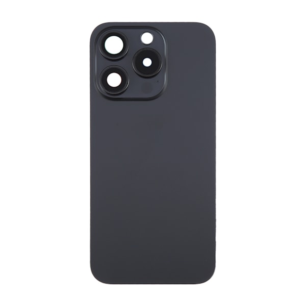 iPhone 15 Pro Back Glass with Magnet and Camera Lens - Black Titanium