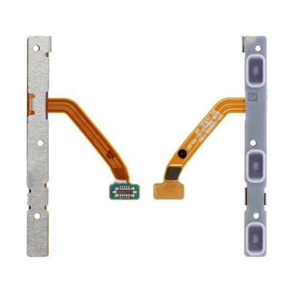 Samsung S22/S22 Plus Ström med Volymknappar Flexkabel Original Svart