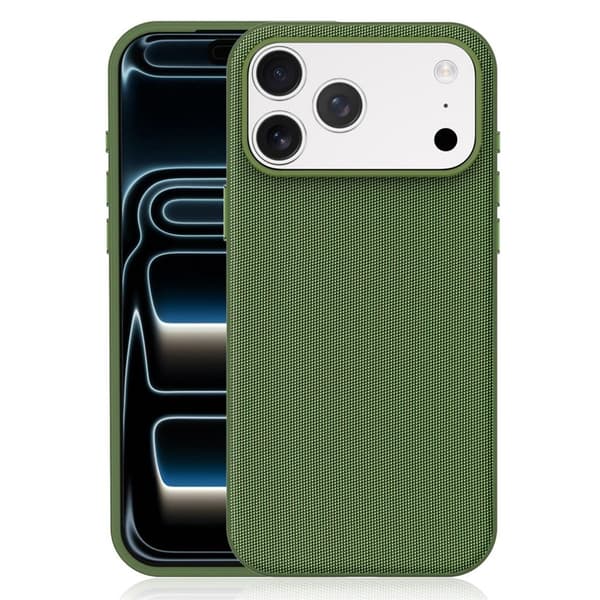 iPhone 18 Pro MagSafe Case with Tech Fabric - Green