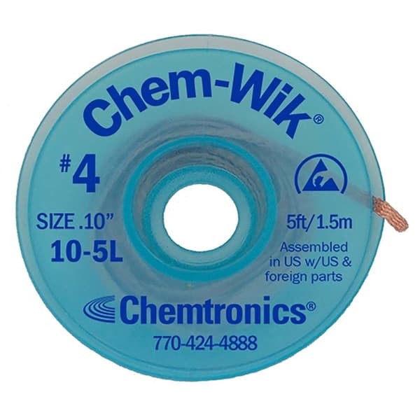 ChemWik Solder wire 2.54 mm x 1.5 m