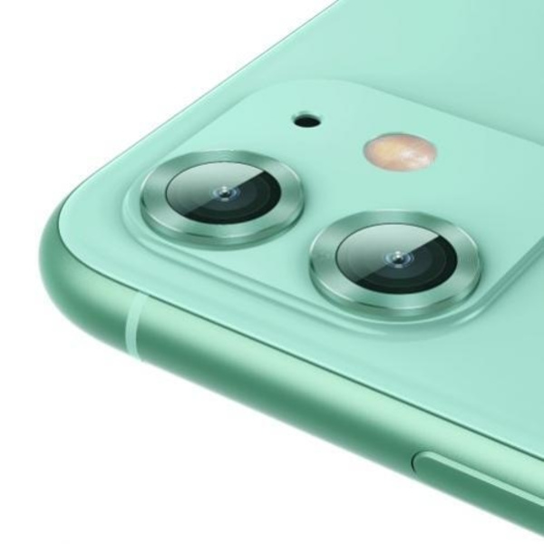 Baseus Alloy Linsskydd för iPhone 11 - Grön