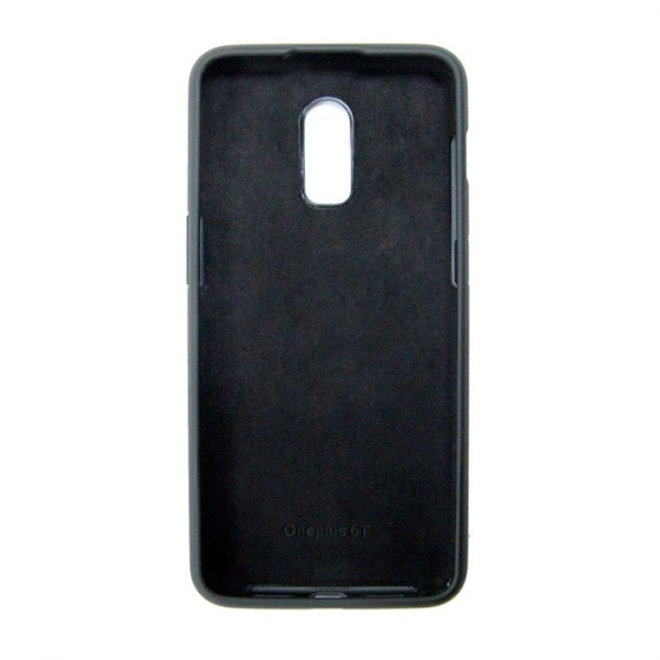 OnePlus 6T Silikonskal - Svart