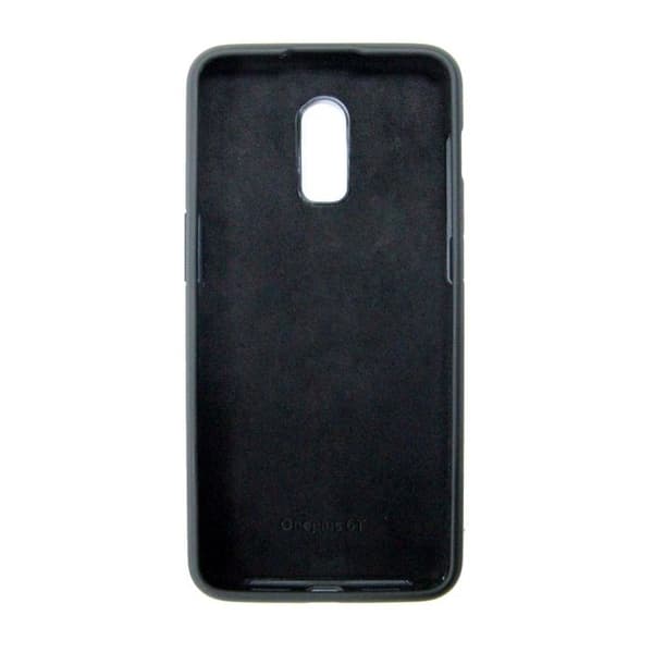 OnePlus 6T Silikonskal - Svart Svart