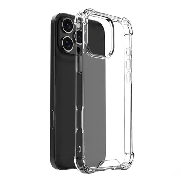 iPhone 16 Pro Max Mobile Case Shockproof - Transparent