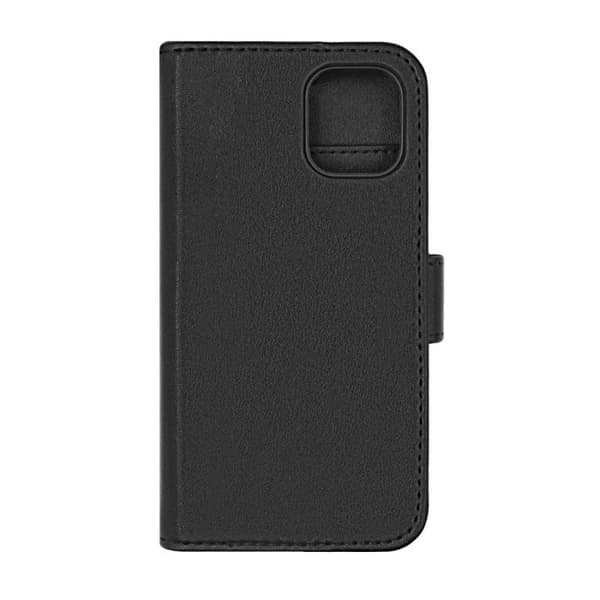 Flip Stand Läderfodral för iPhone 12/12 Pro Hög kvalité - Svart Svart