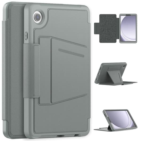 Samsung Galaxy Tab A9 Cover with Stand - Grey