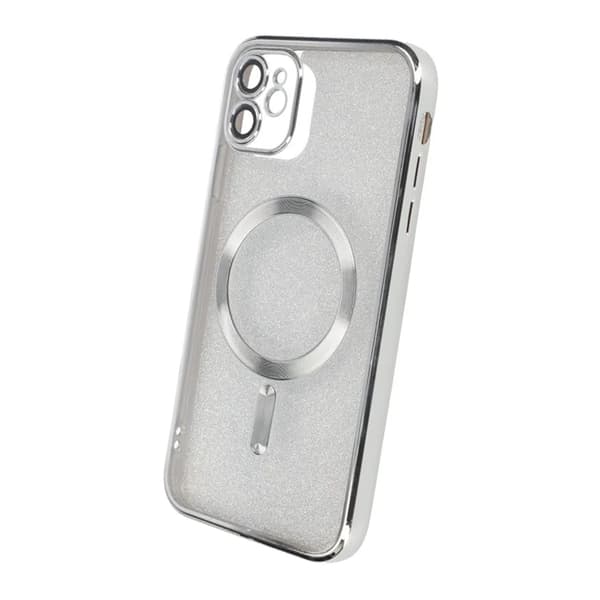 Luxury Phone Case with Magsafe iPhone 11 - Silver
