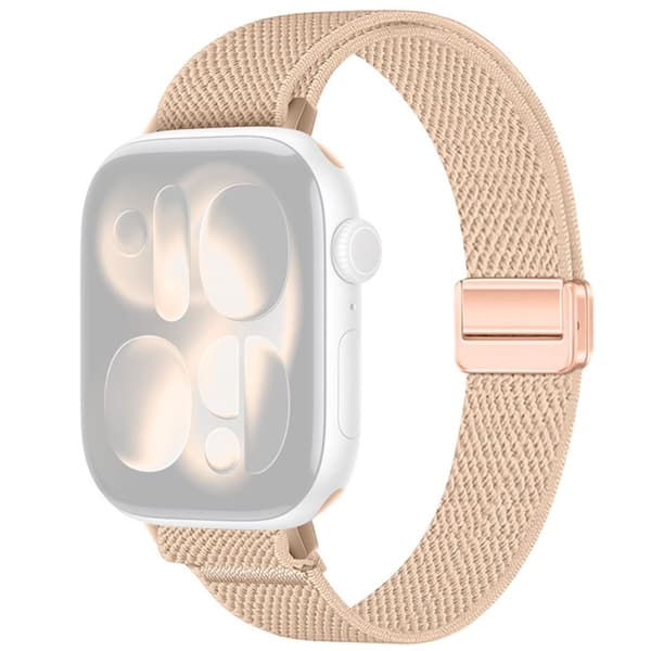Apple Watch 42/41/40/38mm Slim Nylon Watch Strap - Beige