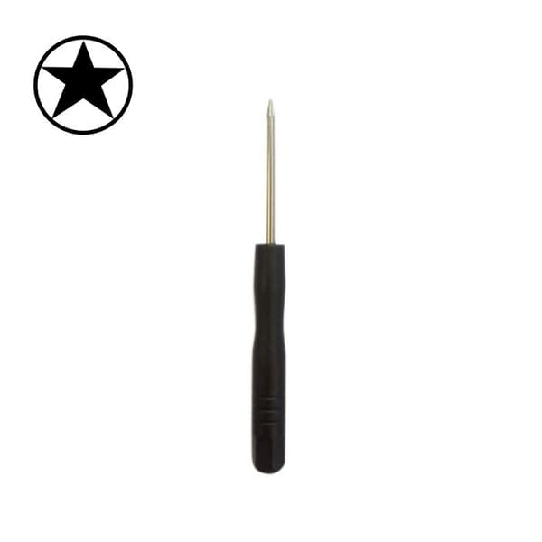 Magnetisk Mini Skruvmejsel - Stjärna Svart