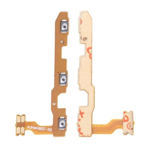 Xiaomi 13T Pro Volymknappar med Ström Flexkabel - Original Svart