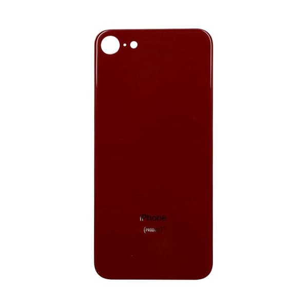 iPhone 8 Back Glass with Adhesive Tape - Red