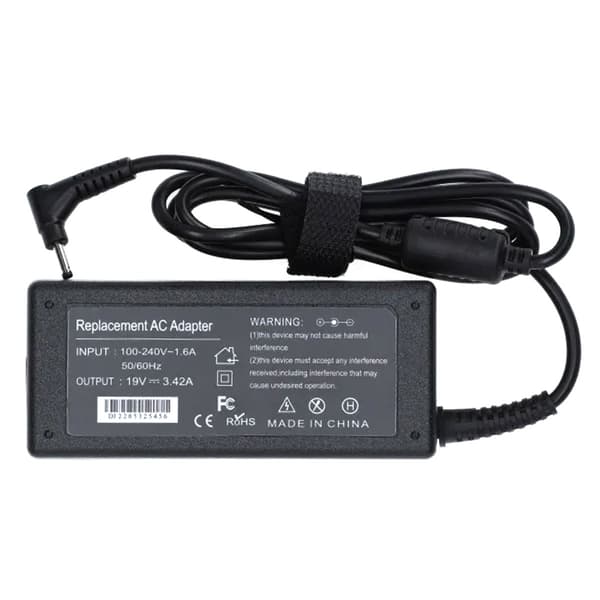 Nätadapter Laddare för Acer 65W 19V 3,0×1,0 mm