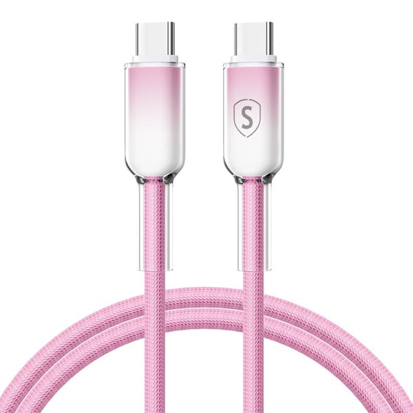 SiGN Dynamic Series USB-C to USB-C Cable 60W, 1m - Pink