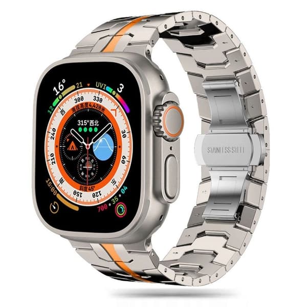 Tech-Protect Watch Strap Apple Watch 4/5/6/7/8/9/SE/Ultra 1/2 - Titanium