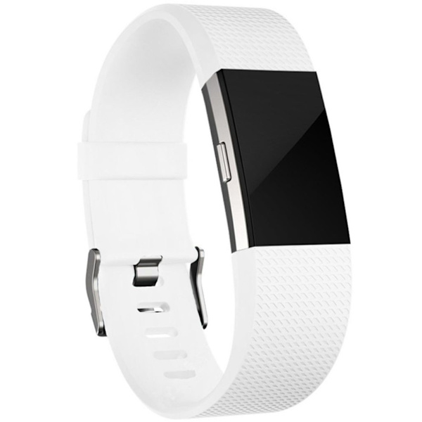 Fitbit Charge 2 Watch Strap Silicone – White