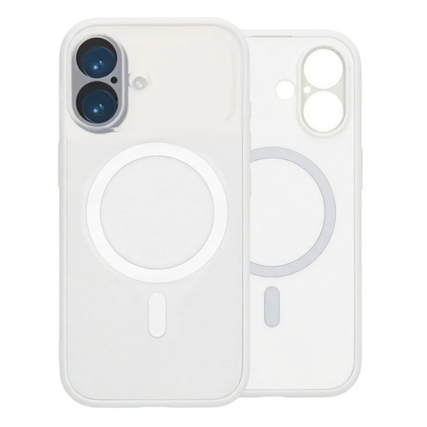 Precise Hole Shield Magnetic Case - iPhone 17 White