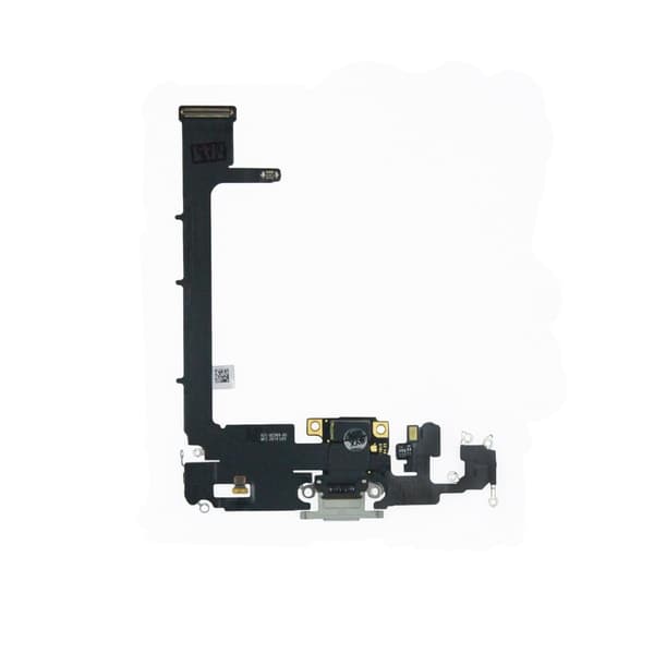 iPhone 11 Pro Max Charging Connector Flex Cable - Silver