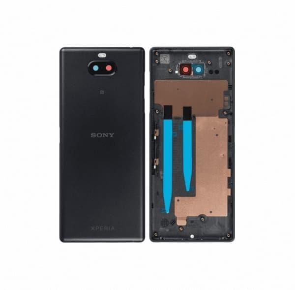 Sony Xperia 10 Plus Baksida med tejp - Original Svart