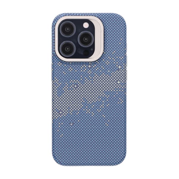 Magsafe Case and Stand for iPhone 15 Pro - Blue and Gold