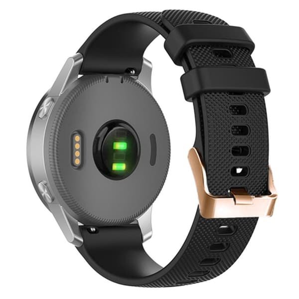 Garmin Forerunner 265S Watch Strap in Silicone, 18mm - Black