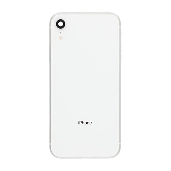 iPhone XR Baksida med Komplett Ram - Vit