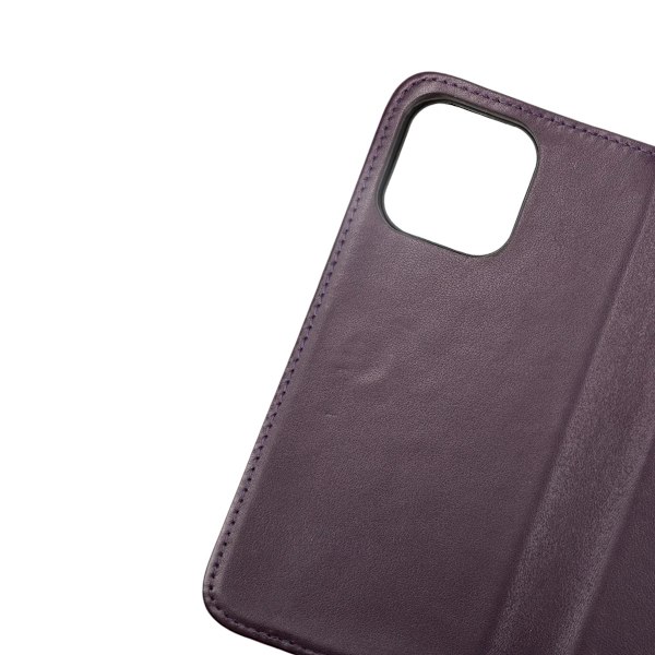 iPhone 14 Pro Max Plånboksfodral Läder Rvelon - Lila