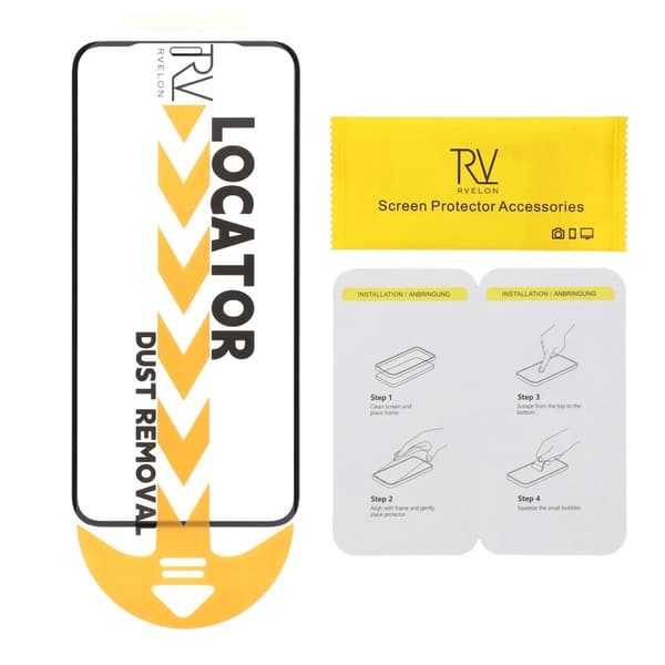 Screen Protector iPhone X/XS/11 Pro- 2.5D High Aluminum Tempered Glass RV no frame 20 pcs bulk